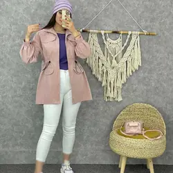 خرید مانتو میکرو چهار جیب | مانتو میکرو پاییزه در مدشیک