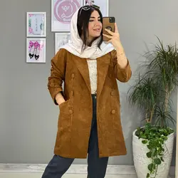 مانتو کبریتی یقه آرشال کد 831 | جدید ترین مدل مانتو کبریتی