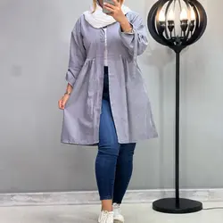 خرید مانتو میکرو آستین سگک کد 459 | مانتو میکرو پاییزه