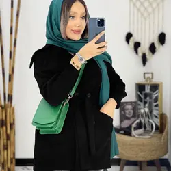 مانتو مخمل کبریتی یقه انگلیسی کد 622 | مدل مانتو مخمل کبریتی