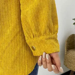 مانتو مخمل کبریتی جیب دار کد 647 | مانتو مخمل کبریتی دخترانه