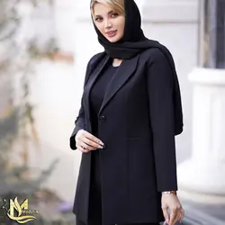 مانتو مازراتی یقه آمریکایی کد 541 - مانتو مازراتی کتی و جدید