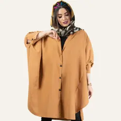 قیمت مانتو پانچ میکرو یقه انگلیسی | خرید مانتو میکرو جدید