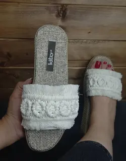 صندل مکرومه لژدار