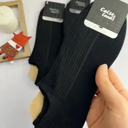 جوراب ساق کوتاه مچی زیر قوزکی ساده کبریتی مردانه کالزی لند