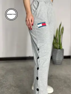 شلوار بغل دکمه Tommy کد 2280