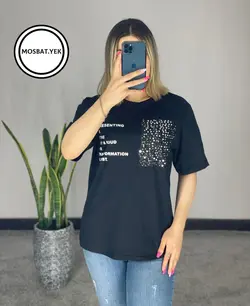 تیشرت طرح جیب پولک دار کد 397