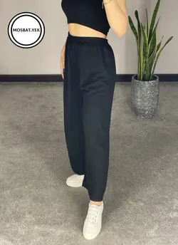 شلوار گشاد ابرو بادی کمرکش کد 966