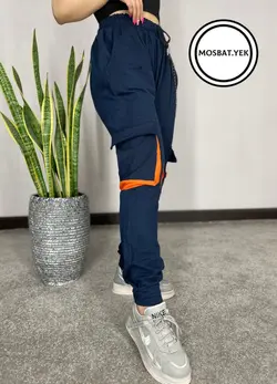 شلوار زنجیر دار بغل جیب کد 964