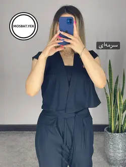 ست 2 تیکه جلیقه شلوار طرح سنتی کد 503