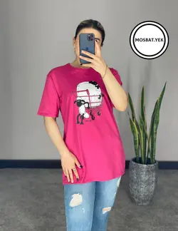 تیشرت طرح بره ناقلا کد 138