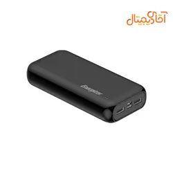 پاوربانک انرجایزر UE20010 با ظرفیت 20000 میلی‌ آمپر ساعت