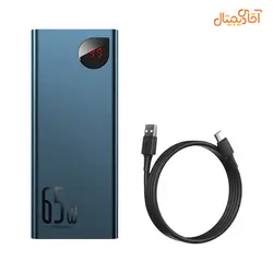 پاوربانک باسئوس Adaman PPIMDA-D01 با ظرفیت 20000 میلی‌ آمپر ساعت