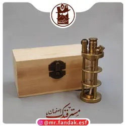 فندک برنجی بنزینی دستساز فوق کلکسیونی