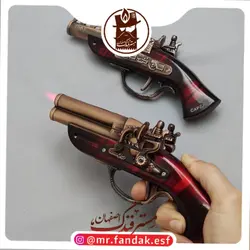 فندک کلکسیونی تپانچه -دولول -تک لول