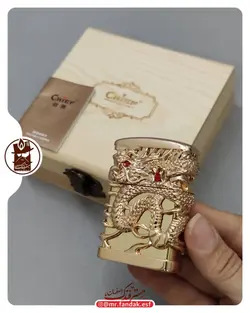 فندک بنزینی کلکسیونی chiefطرح اژدها