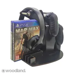 پایه نگهدارنده هدست، دیسک و کنترلر بازی مدل 10401