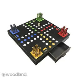 بازی رومیزی منچ چوبی، بازی منچ مدل 10150