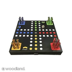 بازی رومیزی منچ چوبی، بازی منچ مدل 10150