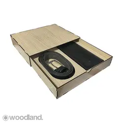 جعبه چوبی کیف پول و کمربند چرم مدل 10641