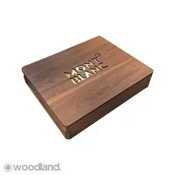 جعبه چوبی کیف پول و کمربند چرم مدل 10999