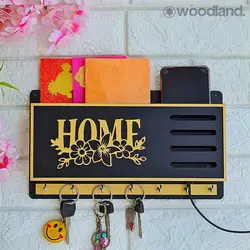 جا کلیدی دیواری، نگهدارنده گوشی مدل 10178