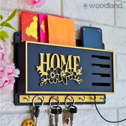 جا کلیدی دیواری، نگهدارنده گوشی مدل 10178