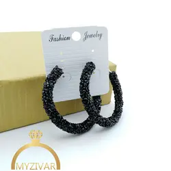 گوشواره دخترانه طرح سواروسکی کد 8032