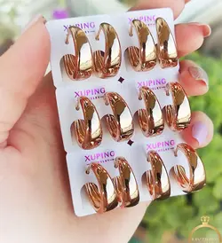 گوشواره بدل طرح طلا کد 8136