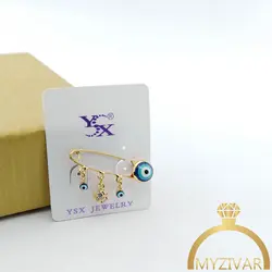 سنجاق سینه چشم نظر برند ysx کد 5006