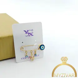 سنجاق سینه چشم نظر برند ysx کد 5007