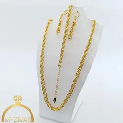 سرویس طرح طلا مدل طنابی برند ZJ کد 12009