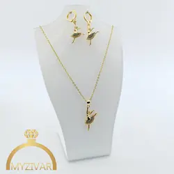 نیمست طرح طلا مدل بالرین جنس استیل کد 11020