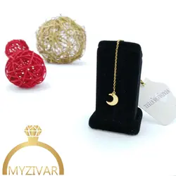 آویز ساعت دخترانه استیل طرح طلا کد 4008