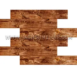 دیوارپوش استیکوال سری چوب کد WD-09