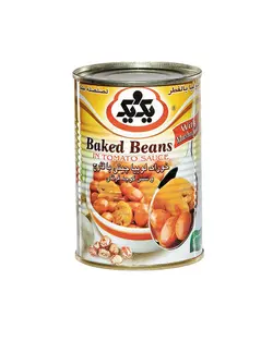 کنسرو لوبیا چیتی با قارچ یک و یک