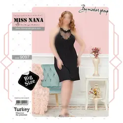 پیراهن زنانه سایز بزرگ کد 9097