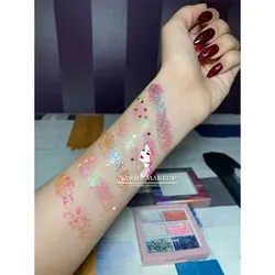 سایه گلیتری ۶ تایی novo