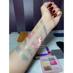 سایه گلیتری ۶ تایی novo