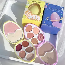 پلت سایه و هایلایتر تخم مرغی Ruhua Tuo