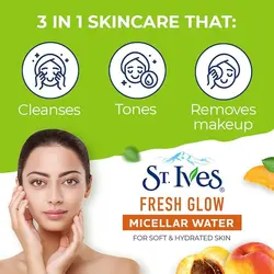 میسلار واتر زردآلو سنت آیوز - فروشگاه اینترنتی نازی شاپ