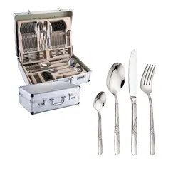 ست قاشق و چنگال دلمونتی 24 نفره DL1330 Delmonti | فروشگاه اینترنتی نگین خانه