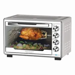 اون توستر 55 لیتری استیل جوجه گردان Oven toaster DL 760 | فروشگاه اینترنتی نگین خانه