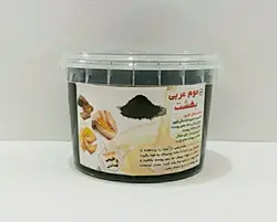 موم عربی بهشت با عصاره زغال اکتیو