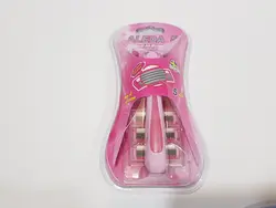 ژیلت الیدا۵تیغ زنانه(همراه با۳عدد یدک جداگانه)