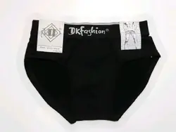 شورت مردانه نخی۸۸۹۰۱ مشکی پک ۲تایی