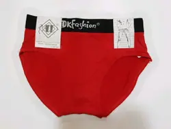 شورت مردانه نخی ۸۸۹۰۱ قرمز پک ۲تایی