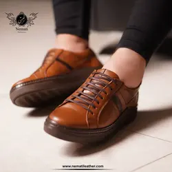 کفش اسپرت طبی راحتی مدل کادووس عسلی