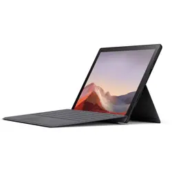 تبلت مایکروسافت مدل Surface Pro 7 - E به همراه کیبورد Black Type Cover