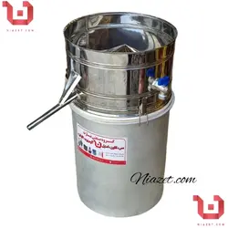 دستگاه تقطیر استوانه ای  60 لیتری درجه یک ورق ضخیم کد 216